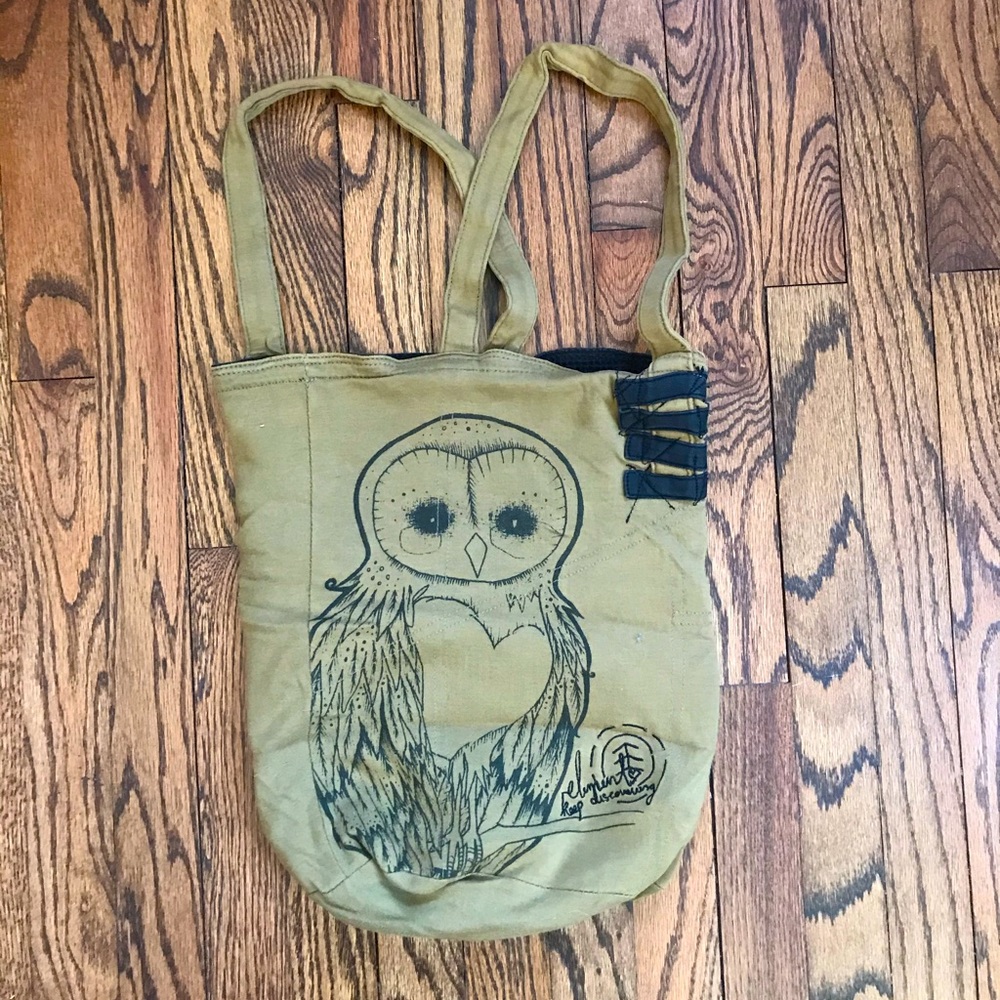Owl cotton tote bag by Element